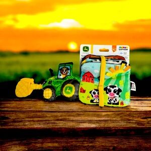 John Deere Green and Yellow Learning Tractor